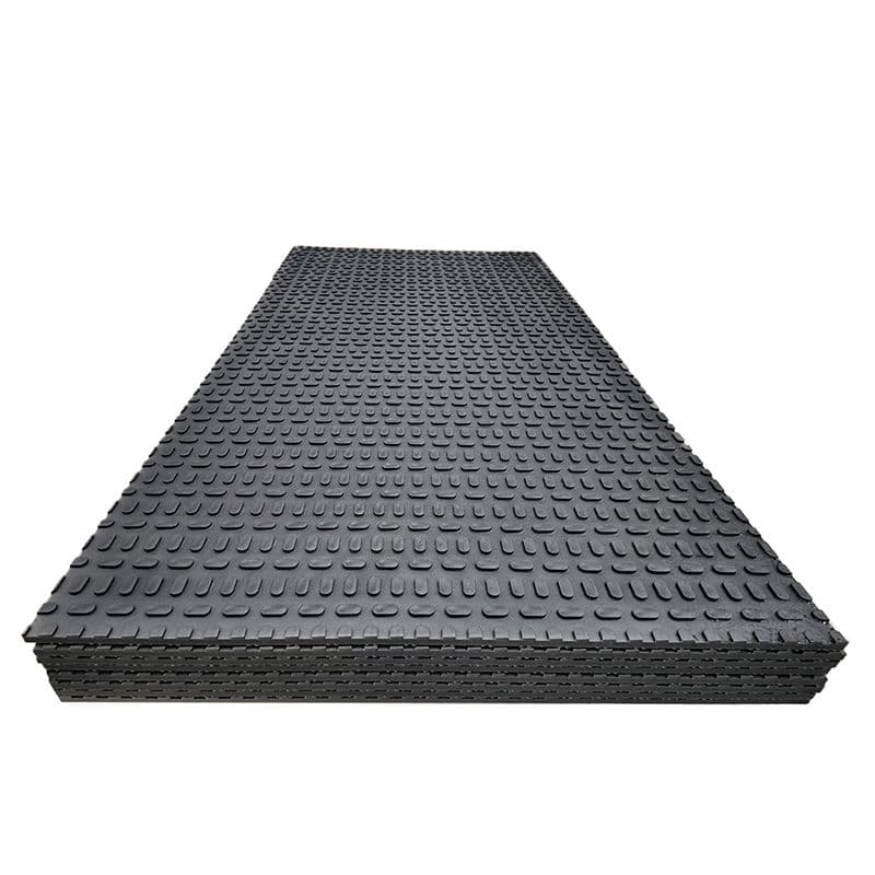 High Temperature Sintered UPE Ground Protection Mats Interlocking Mud Road Plates for Excavator & Crane Site
